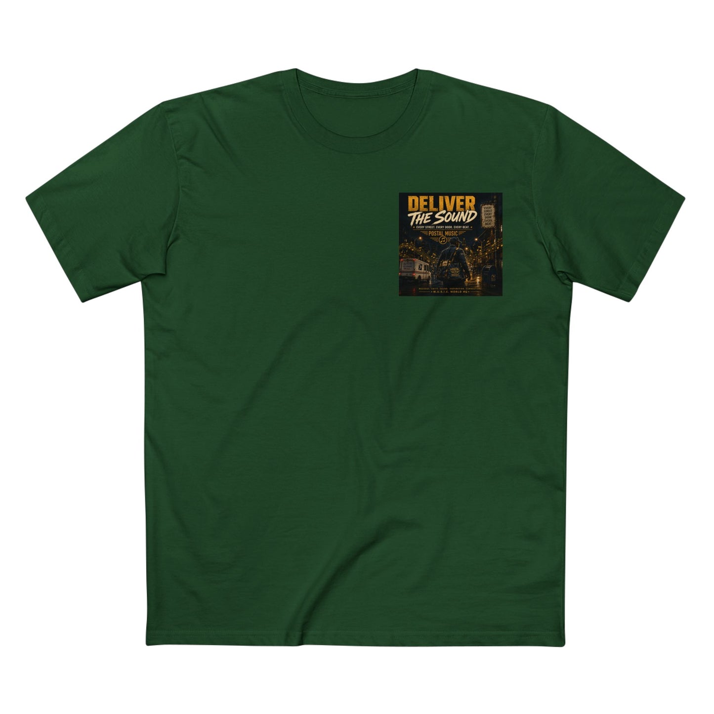 Postal Music — Deliver the Sound — Streetwear T-Shirt