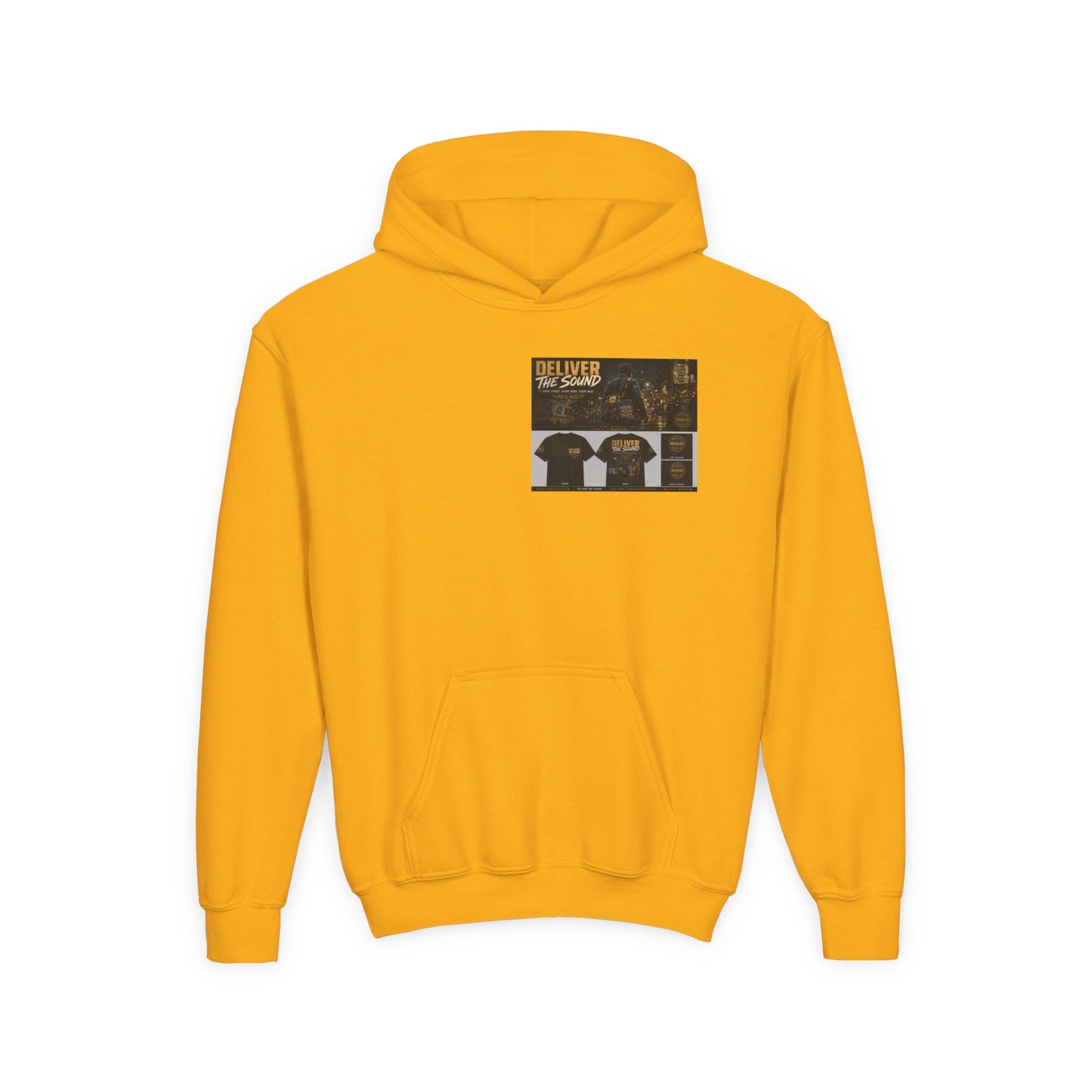 Postal Music — Deliver the Sound — Youth Hoodie