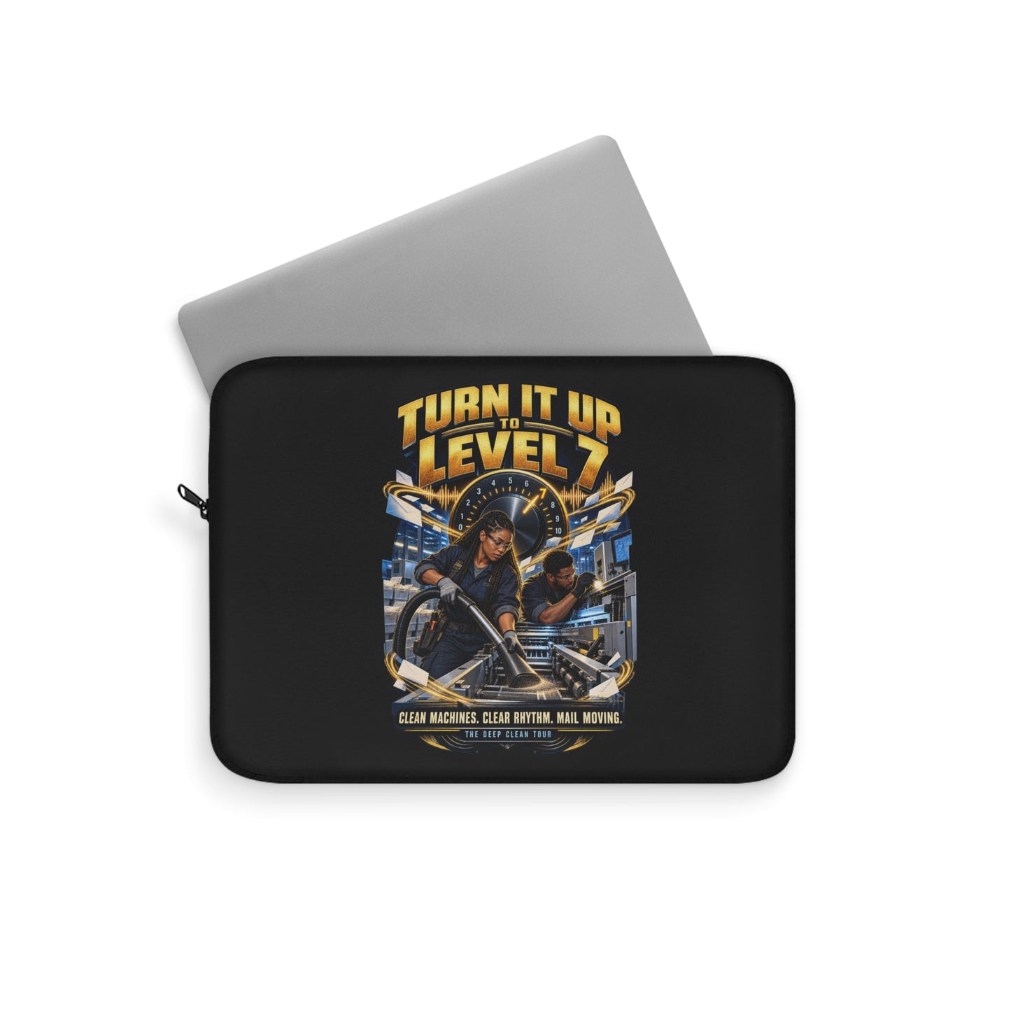 Postal Music - Turn It Up to Level 7 - Laptop Sleeve