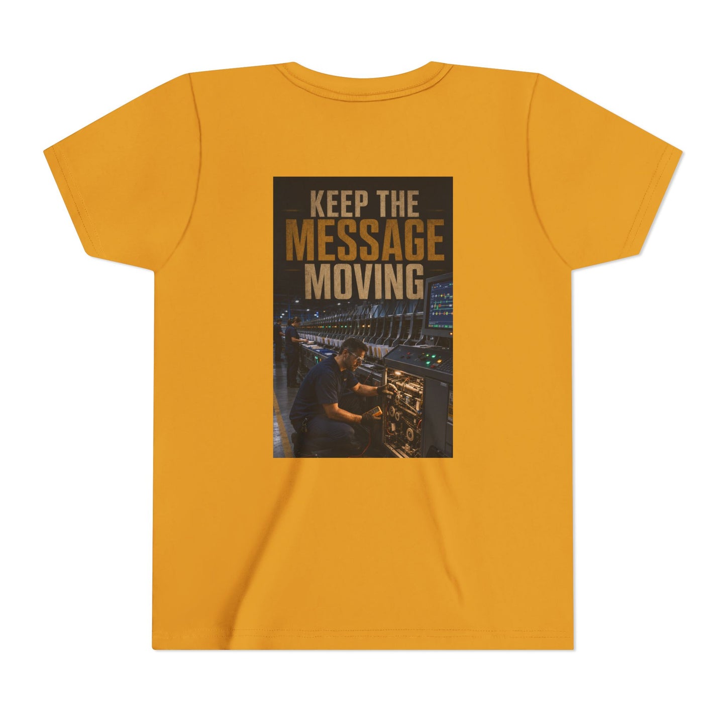 Postal Music — Keep the Message Moving — Youth T-Shirt
