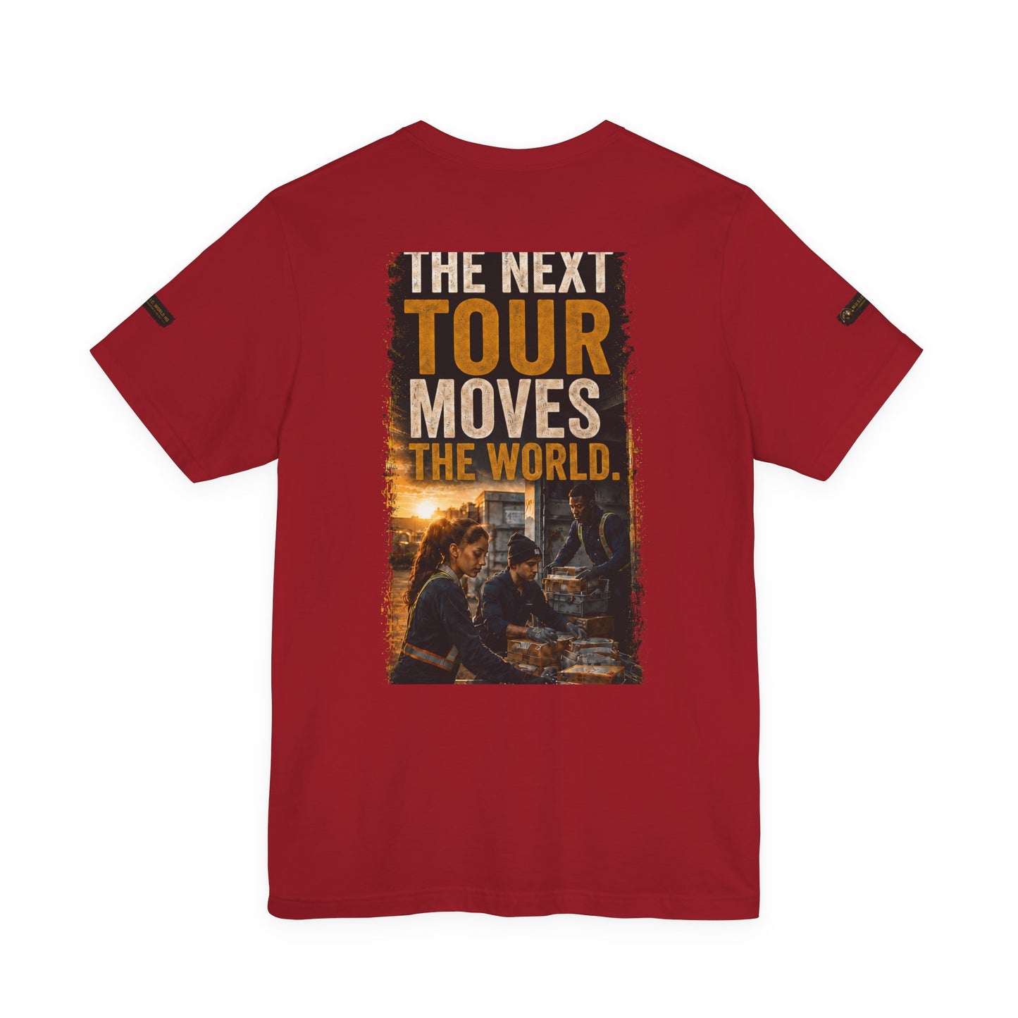 Postal Music — The Next Tour Premium Unisex T-Shirt — Color Group 2 of 11