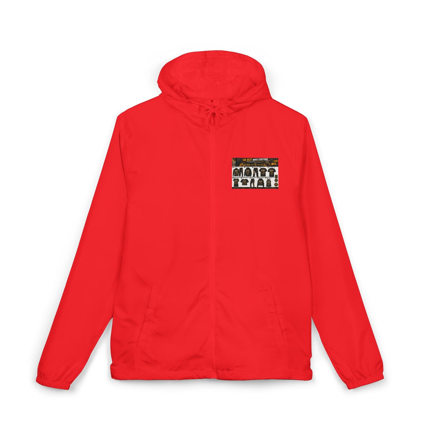 The Beat Moves Everything — Men's Track Jacket | Postal Music