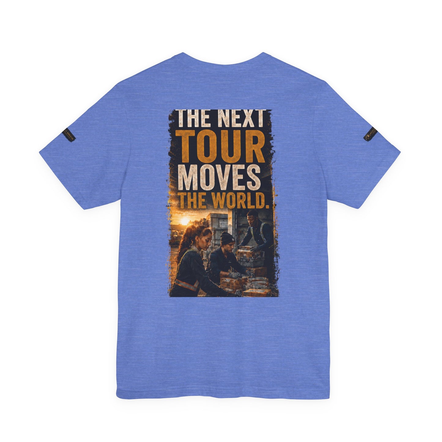 Postal Music — The Next Tour Premium Unisex T-Shirt — Color Group 4 of 11