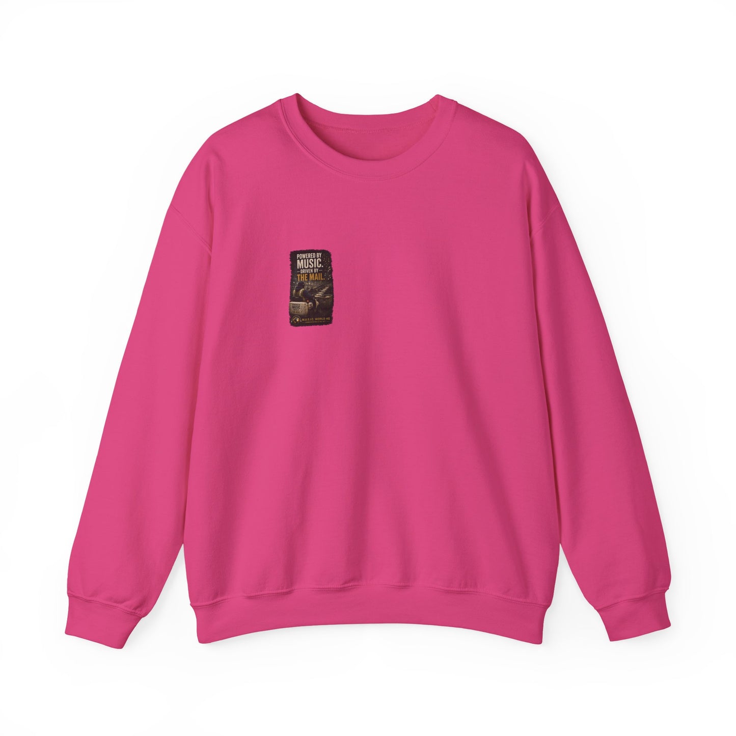 Postal Music - Powered by Music Crewneck Sweatshirt - Colorways B