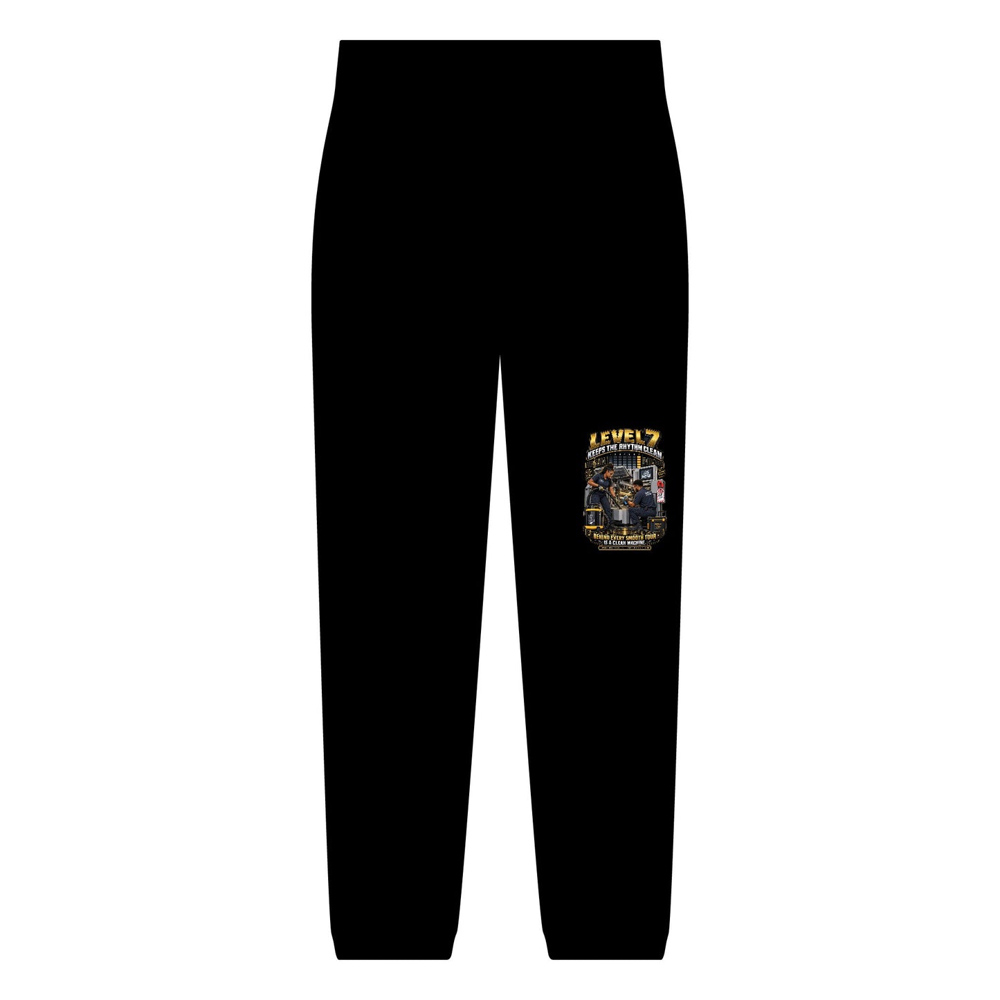 Postal Music - Level 7 Keeps the Rhythm Clean - Sponge Fleece Sweatpants