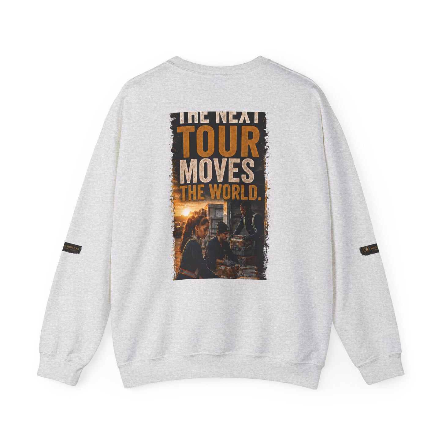 Postal Music — The Next Tour Core Crewneck Sweatshirt — Color Group 1 of 3