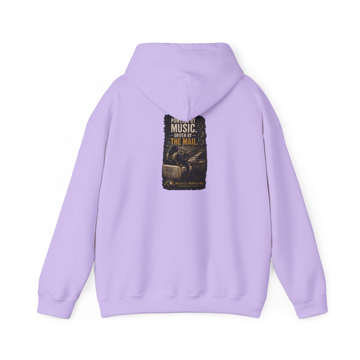 Postal Music - Powered by Music Hoodie - Colorways C