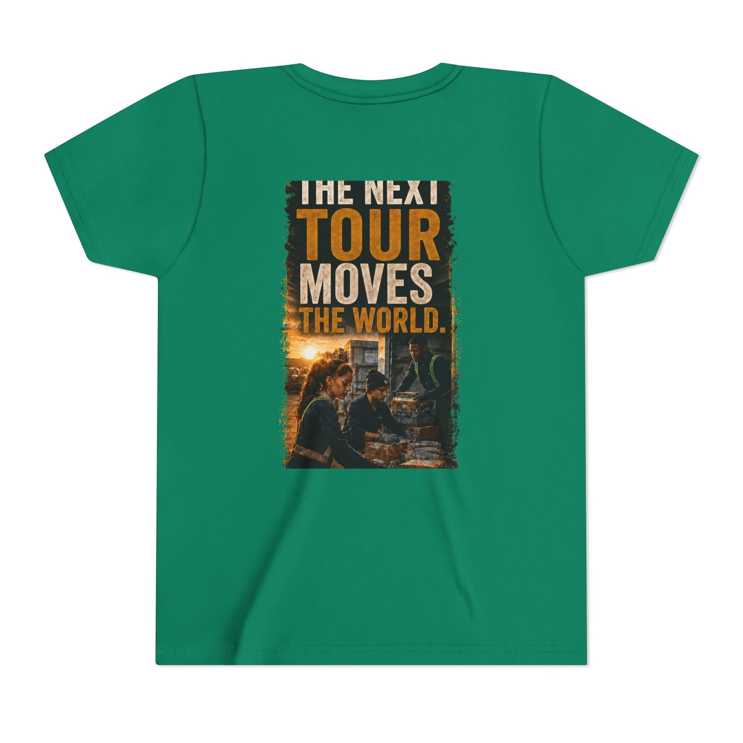 Postal Music — The Next Tour Youth T-Shirt — Color Group 1 of 2