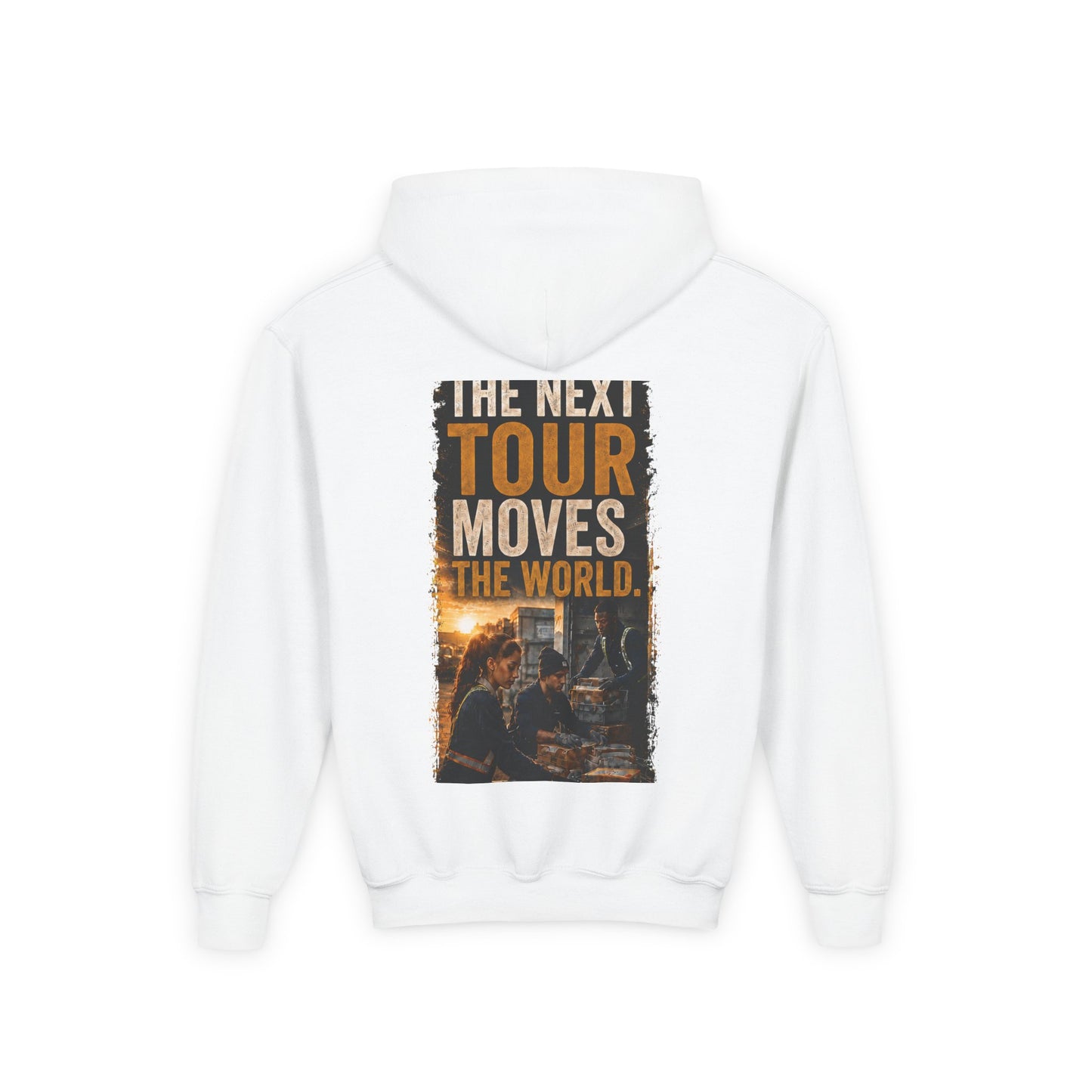 Postal Music — The Next Tour Youth Hoodie