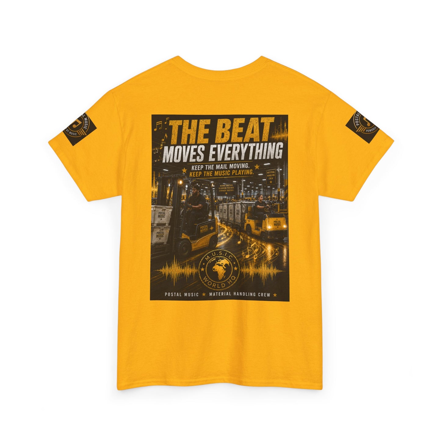The Beat Moves Everything — Men's T-Shirt | Postal Music