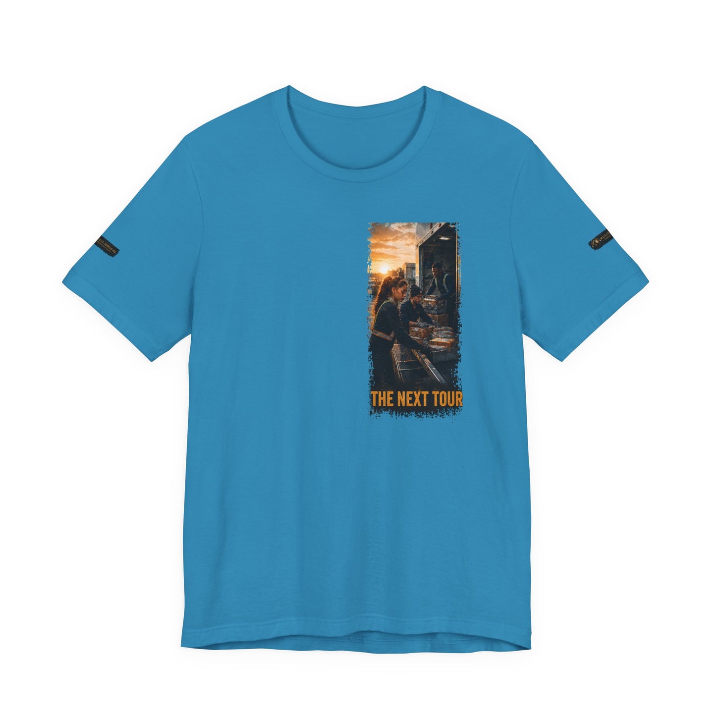 Postal Music - The Next Tour Premium Unisex T-Shirt - Color Group 1 of 11