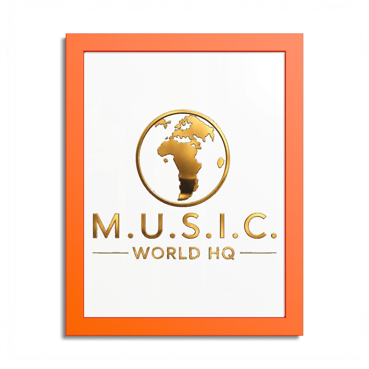 M.U.S.I.C. World HQ Essentials | Framed Art Poster