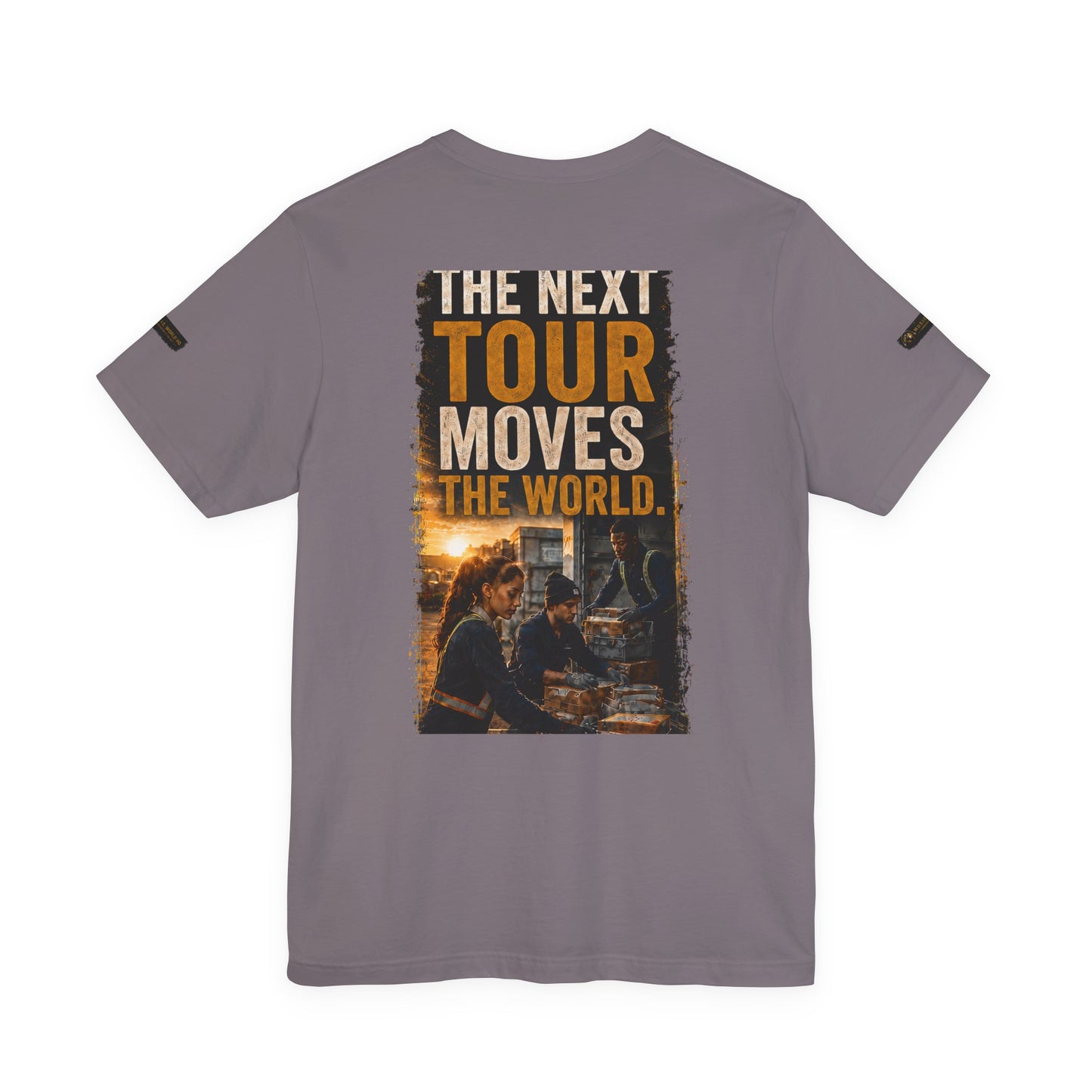 Postal Music — The Next Tour Premium Unisex T-Shirt — Color Group 10 of 11