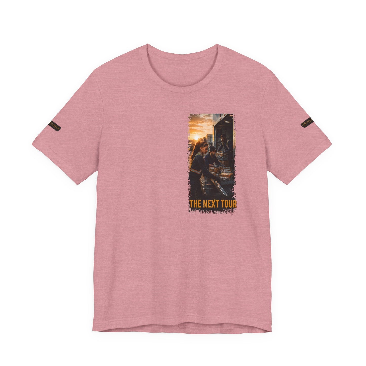 Postal Music — The Next Tour Premium Unisex T-Shirt — Color Group 5 of 11