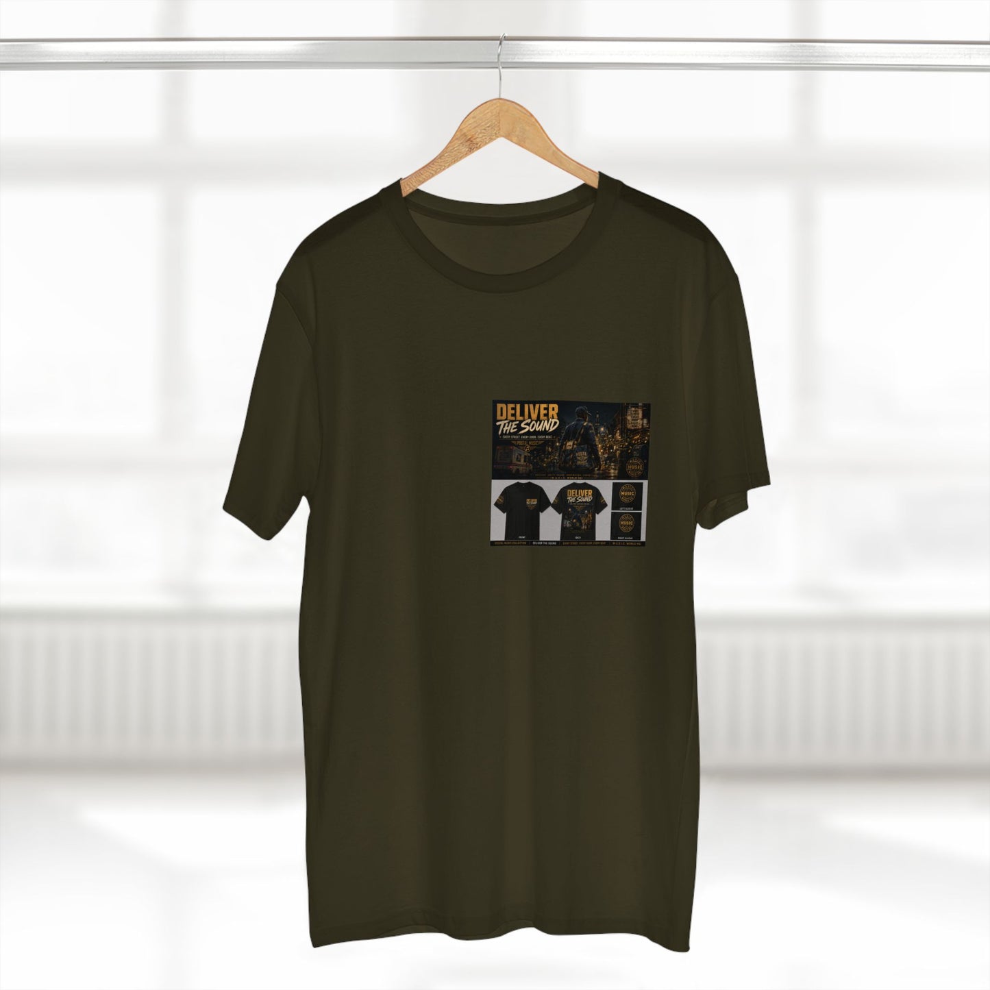Postal Music — Deliver the Sound — Streetwear T-Shirt