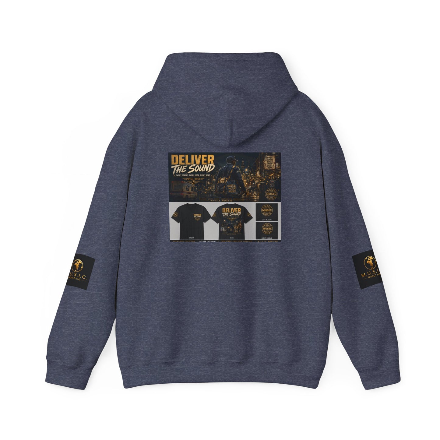 Postal Music — Deliver the Sound — Core Pullover Hoodie