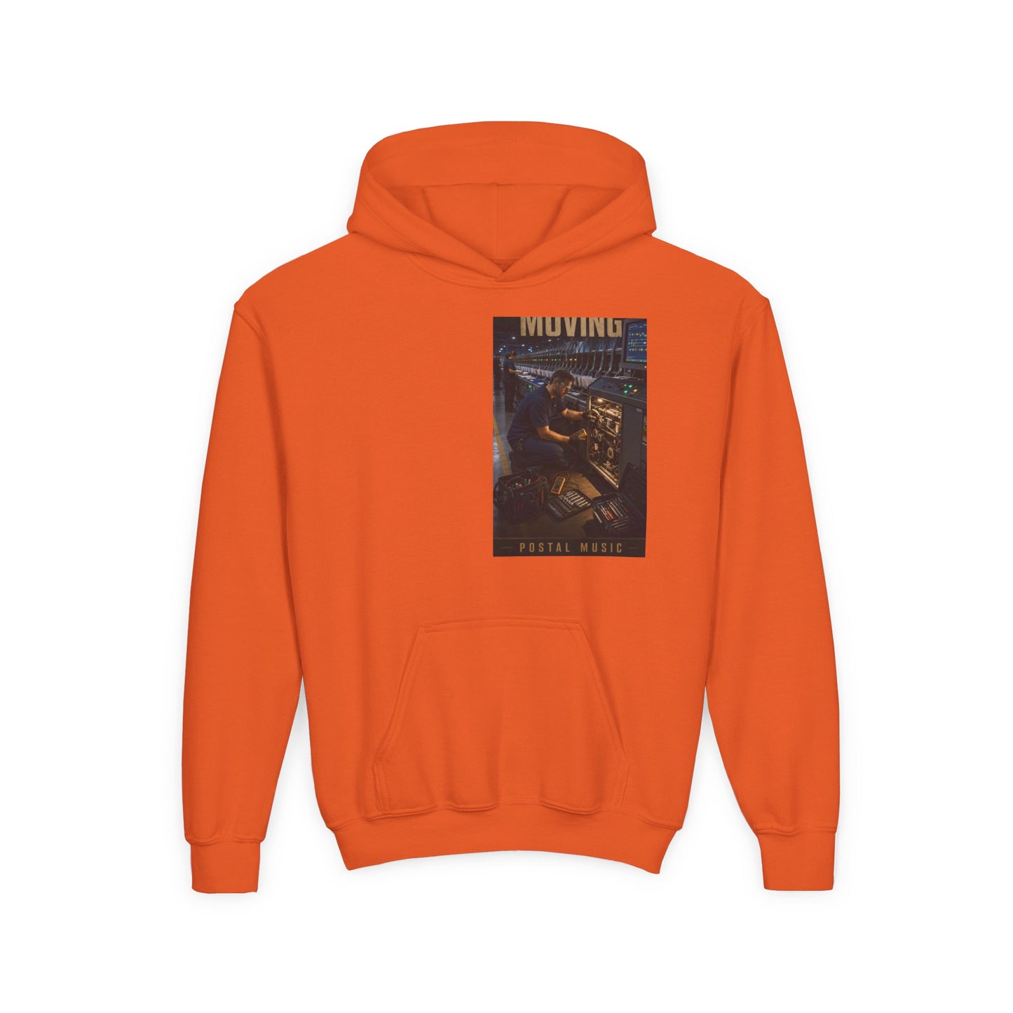 Postal Music — Keep the Message Moving — Youth Hoodie