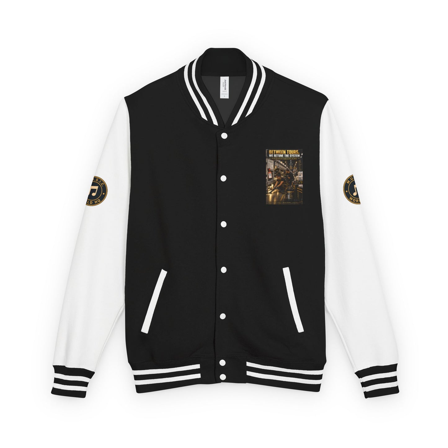 Postal Music - Between Tours, We Retune the System - Heavyweight Letterman Jacket