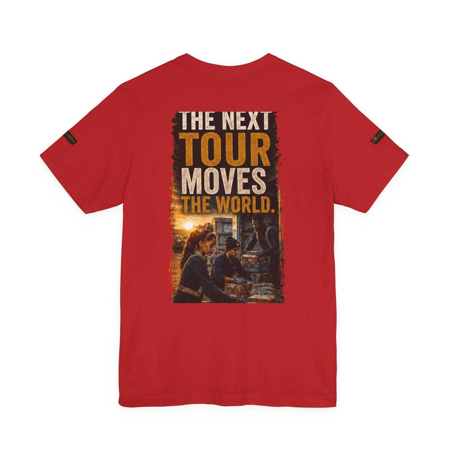 Postal Music — The Next Tour Premium Unisex T-Shirt — Color Group 9 of 11
