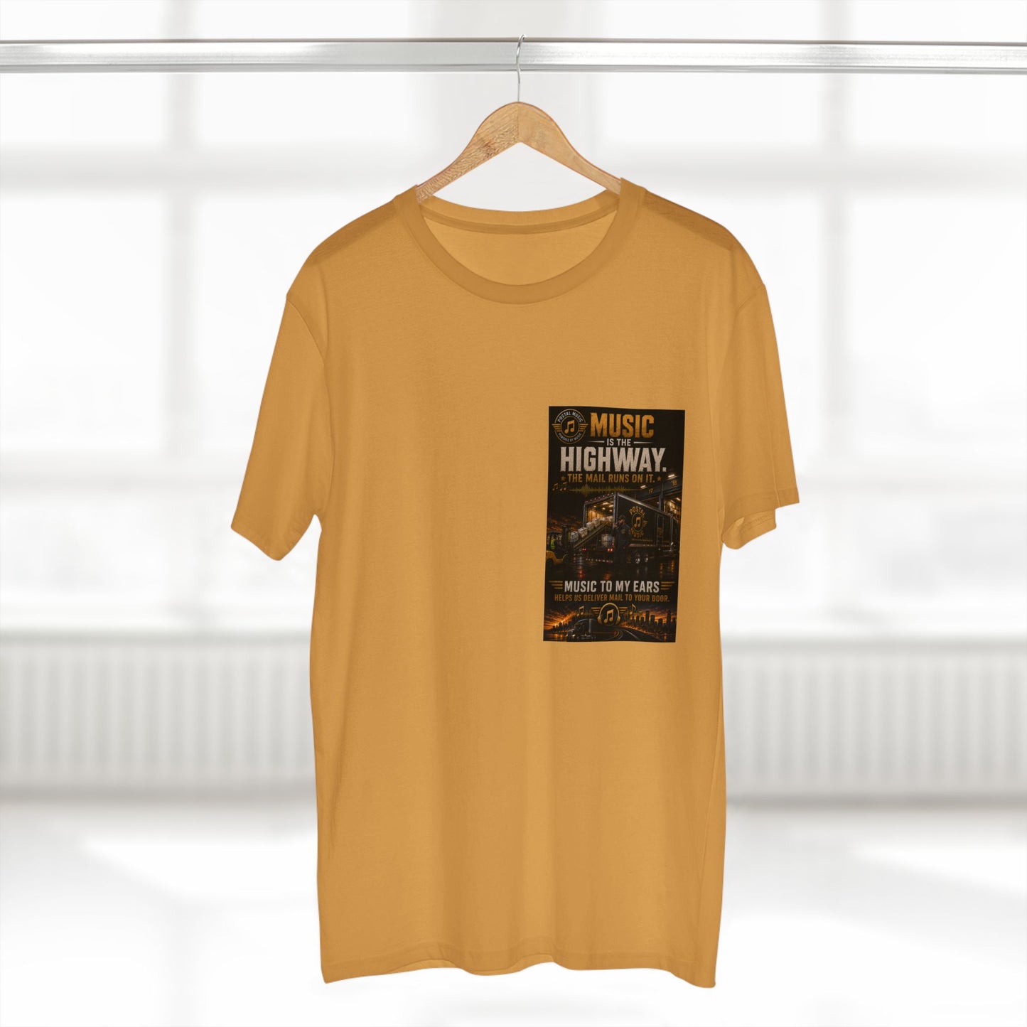 Postal Music — Music Is the Highway — Streetwear T-Shirt