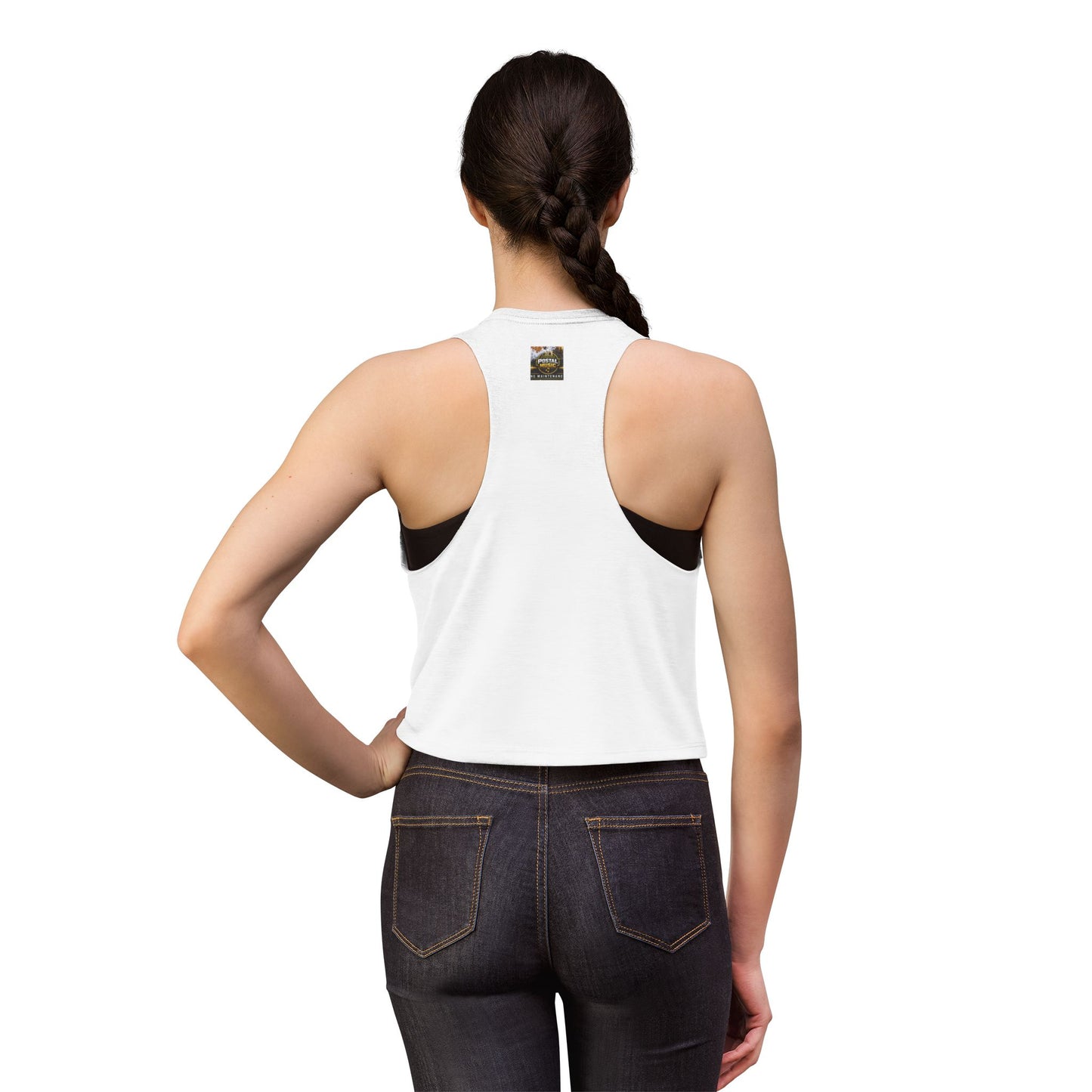 Postal Music - We Clear the Path - Women's Cropped T-Shirt