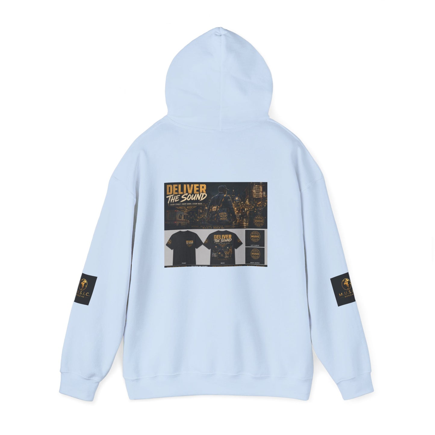 Postal Music — Deliver the Sound — Core Pullover Hoodie