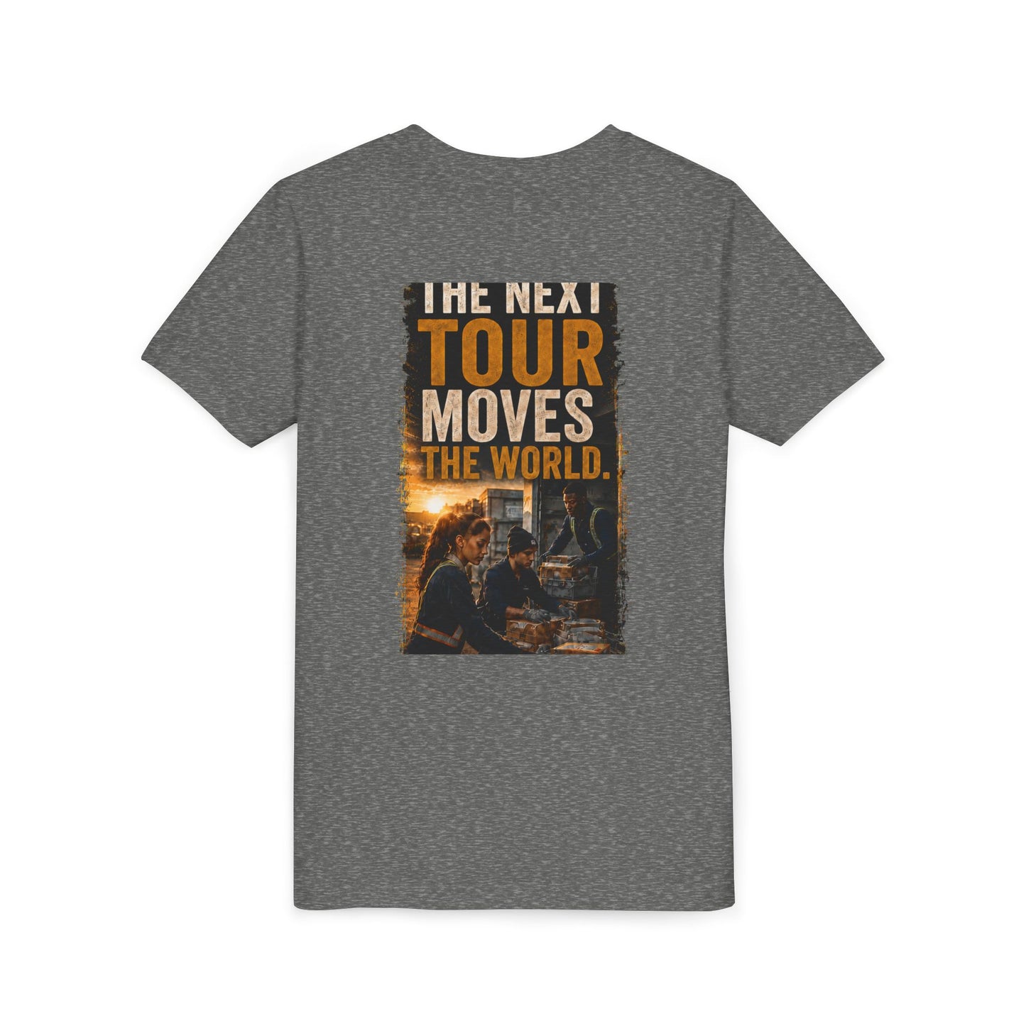 Postal Music — The Next Tour Youth T-Shirt — Color Group 1 of 2