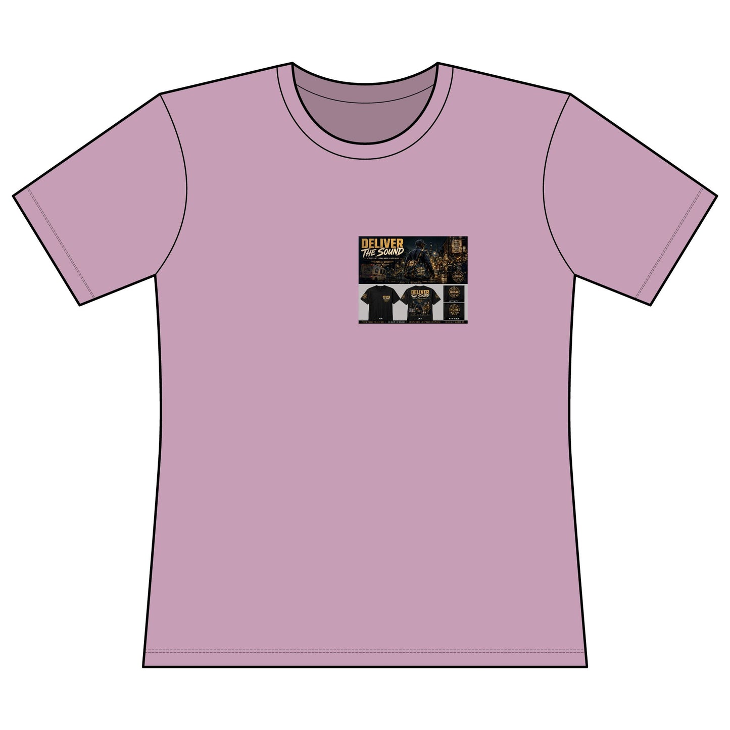 Postal Music — Deliver the Sound — Women's Relaxed T-Shirt