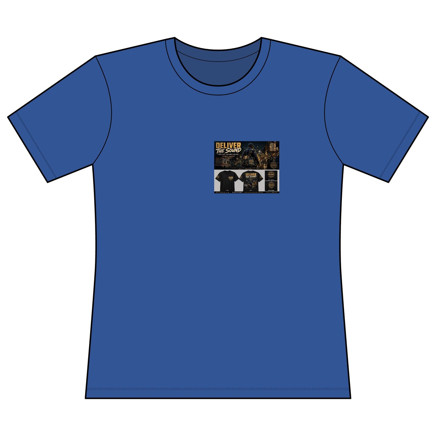 Postal Music — Deliver the Sound — Women's Relaxed T-Shirt