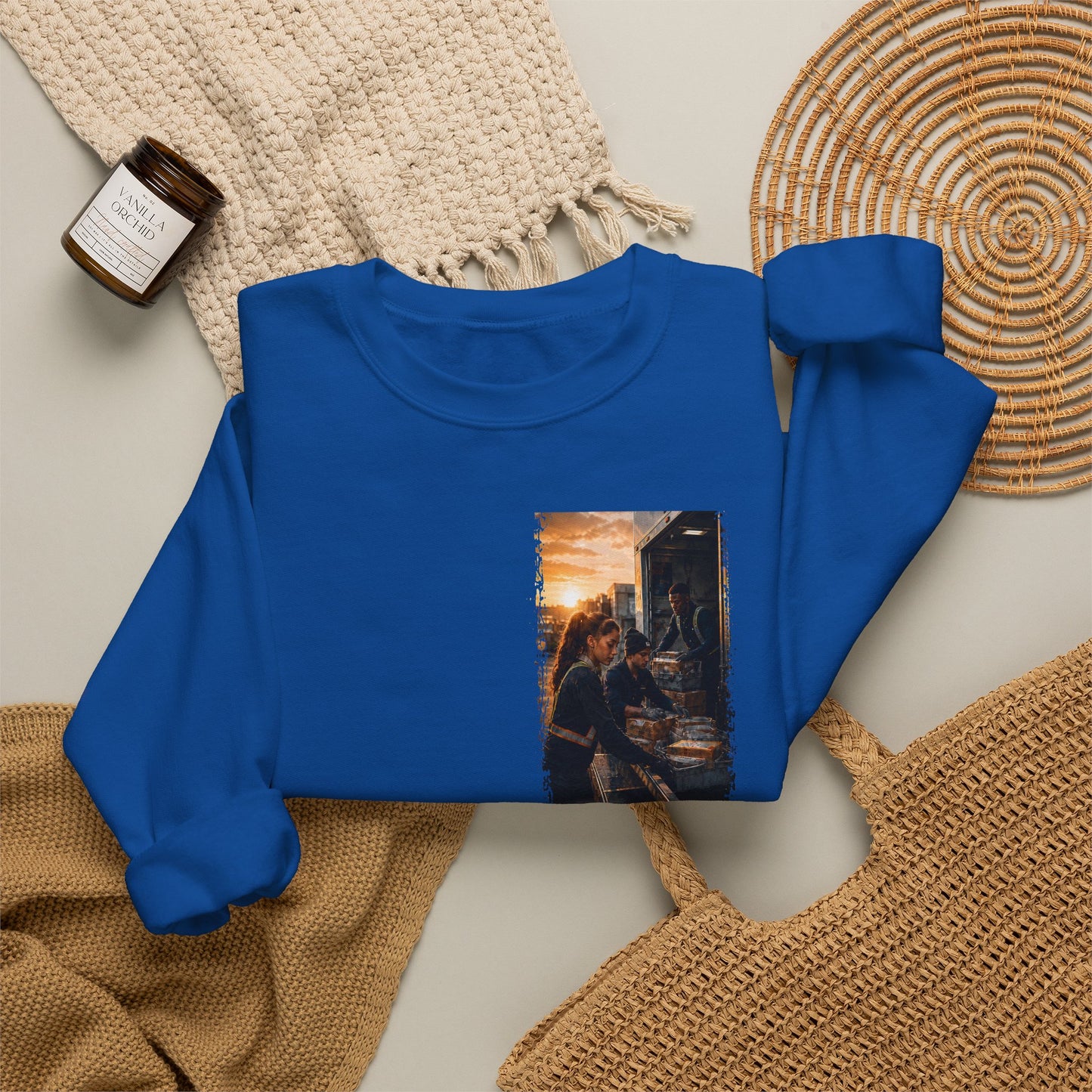 Postal Music — The Next Tour Core Crewneck Sweatshirt — Color Group 3 of 3