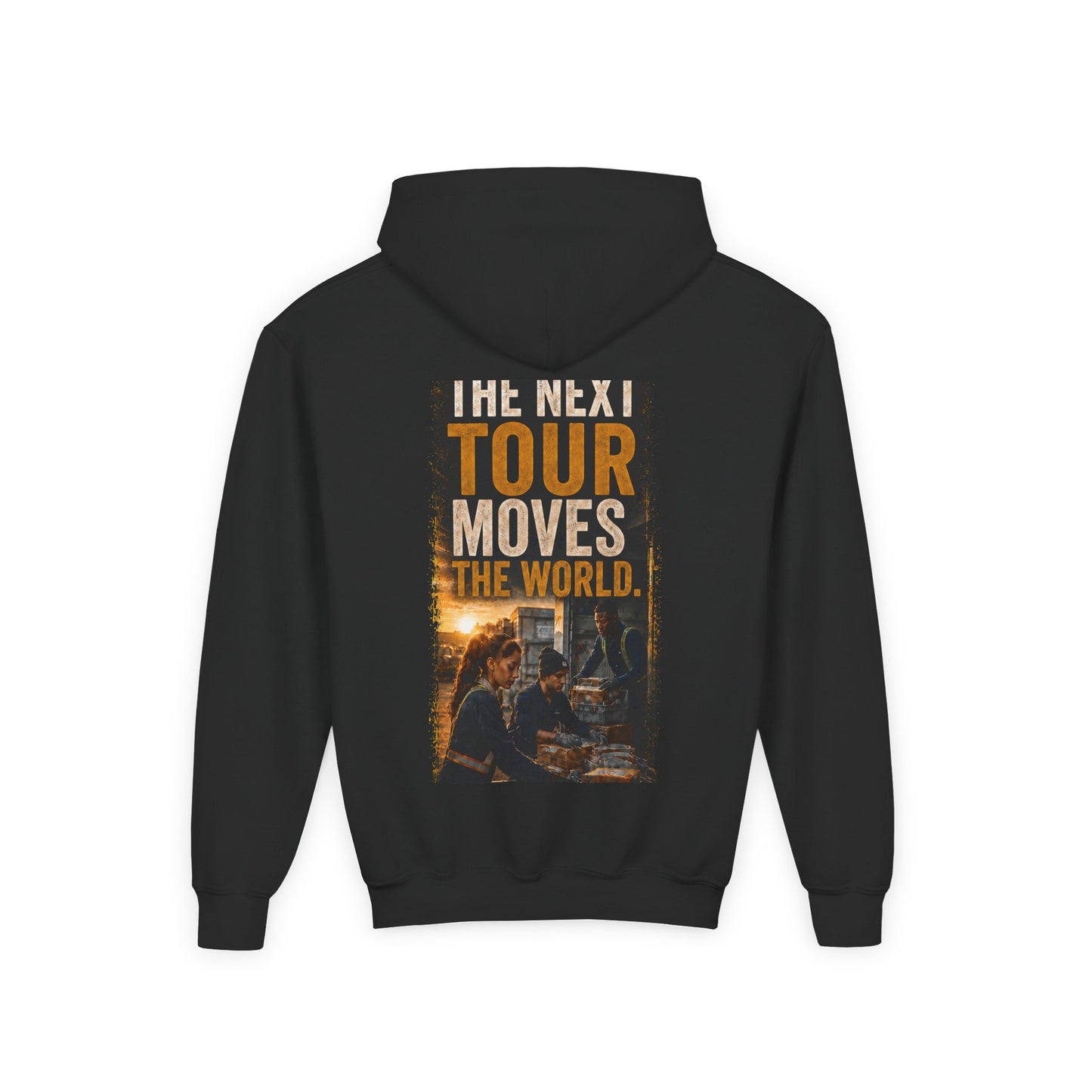 Postal Music — The Next Tour Youth Hoodie