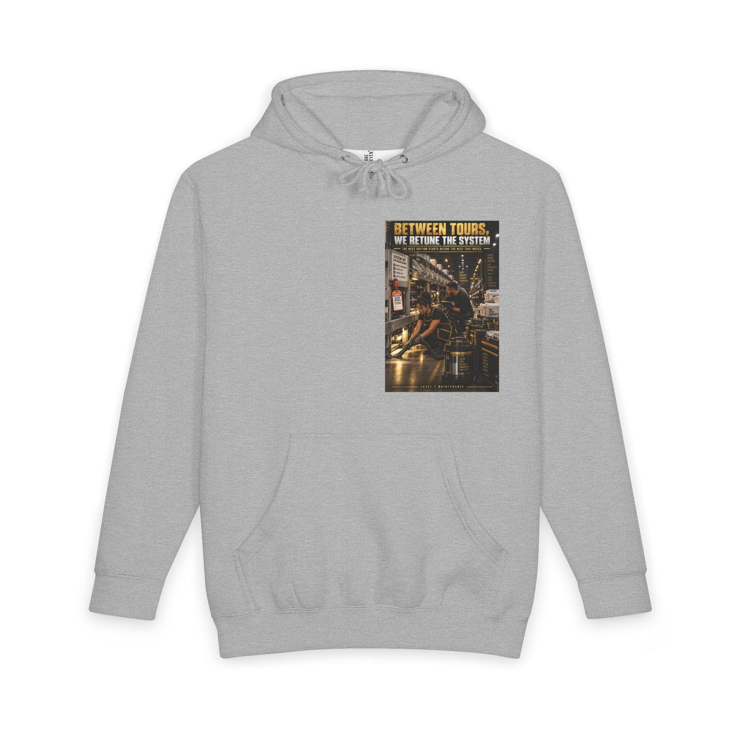 Postal Music - Between Tours, We Retune the System - Heavyweight Pullover Hoodie
