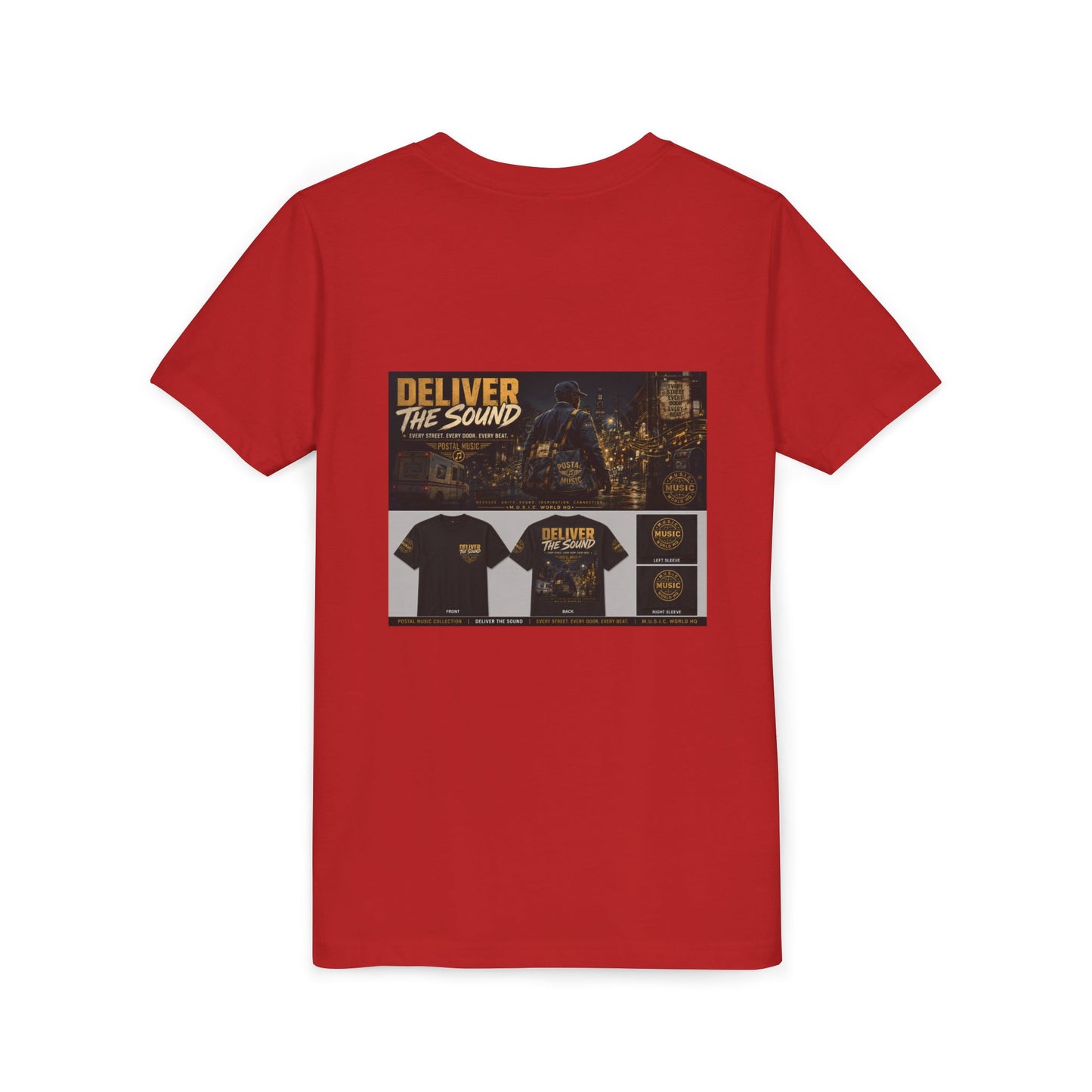 Postal Music — Deliver the Sound — Youth T-Shirt