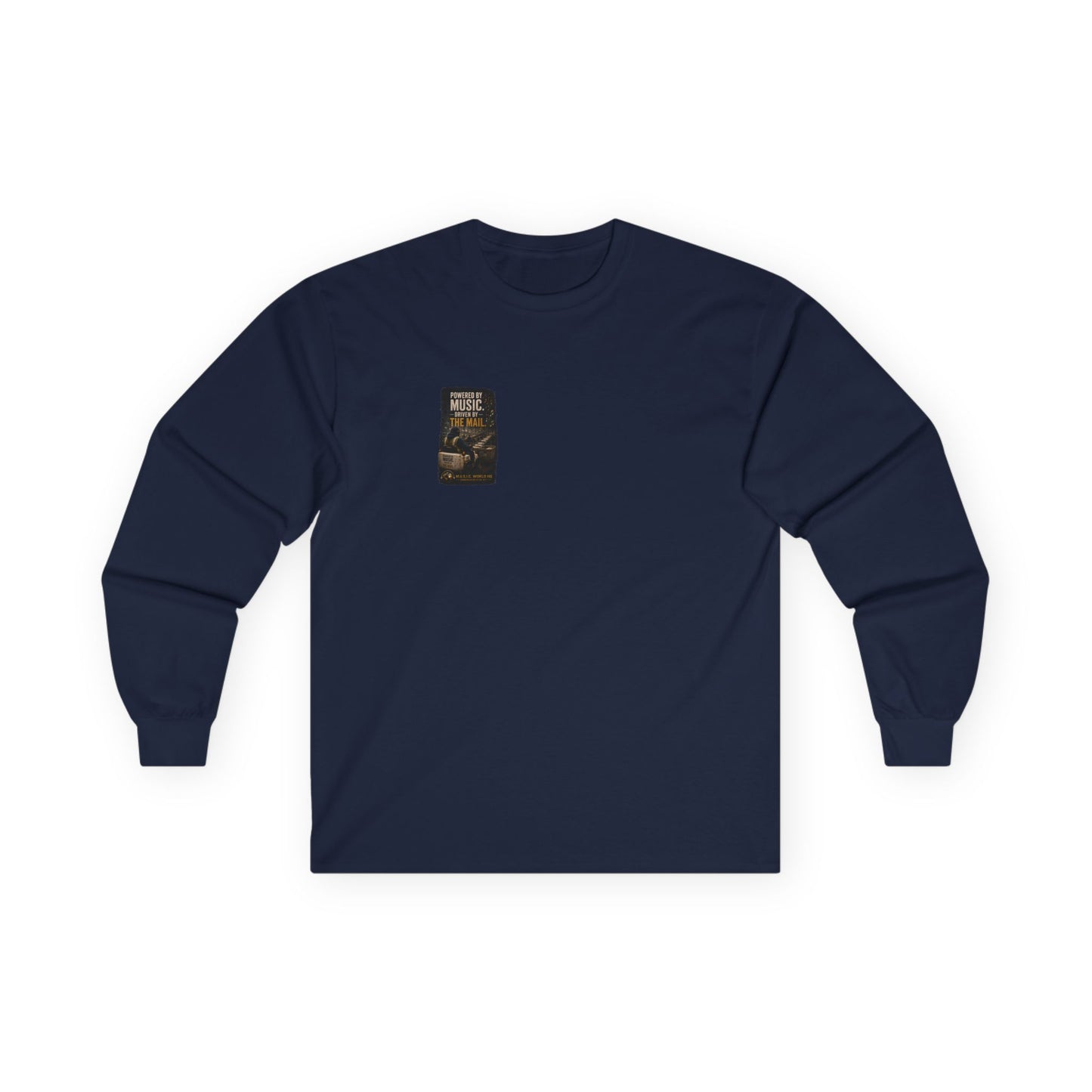 Postal Music - Powered by Music Long Sleeve Tee