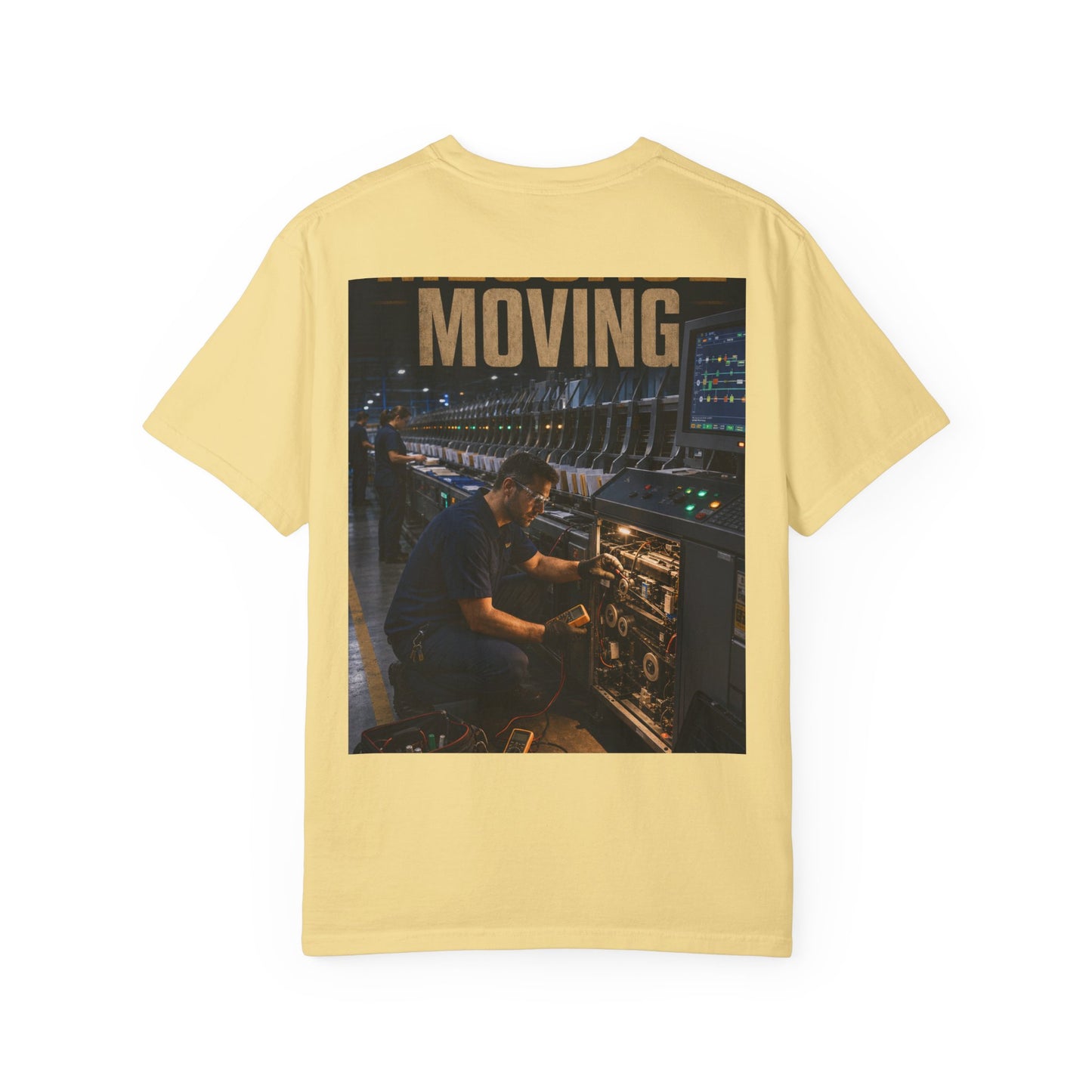 Postal Music — Keep the Message Moving — Garment-Dyed T-Shirt
