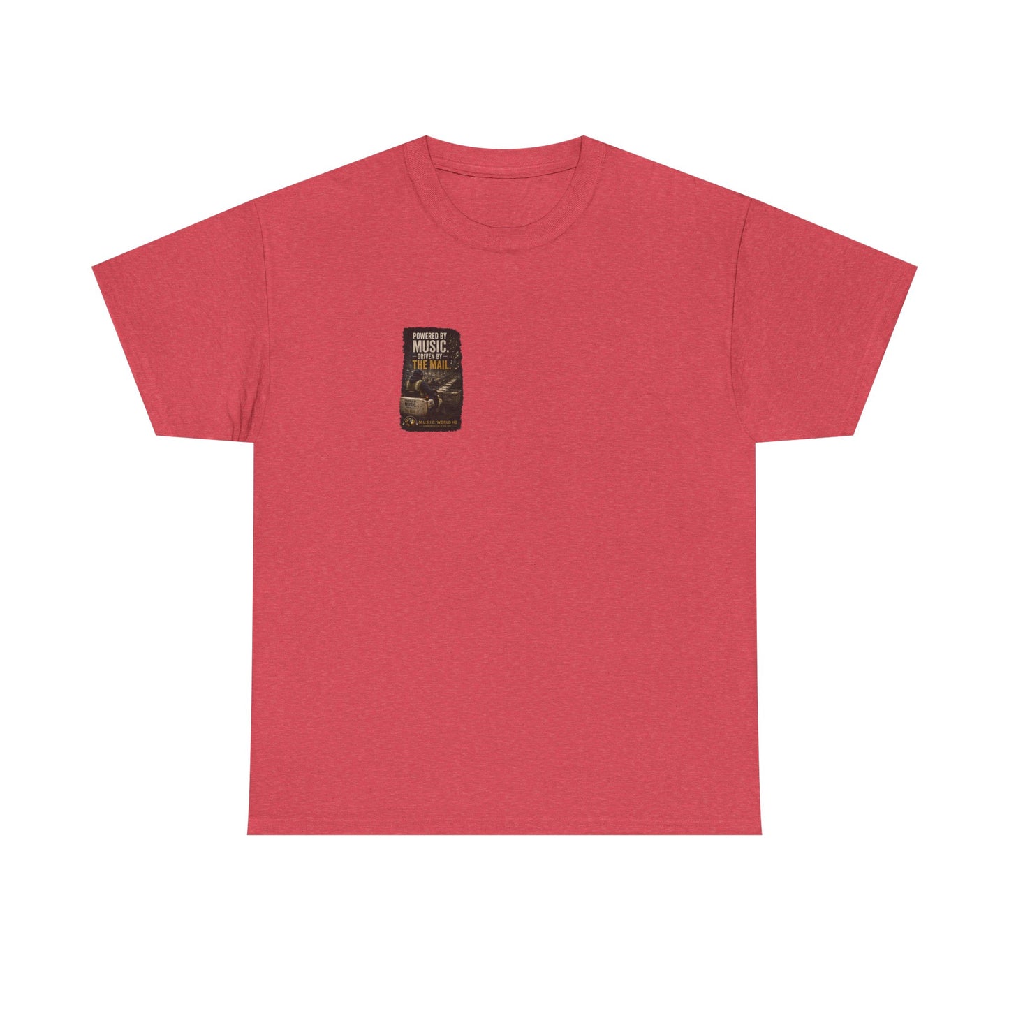 Postal Music - Powered by Music Premium T-Shirt - Colorways C