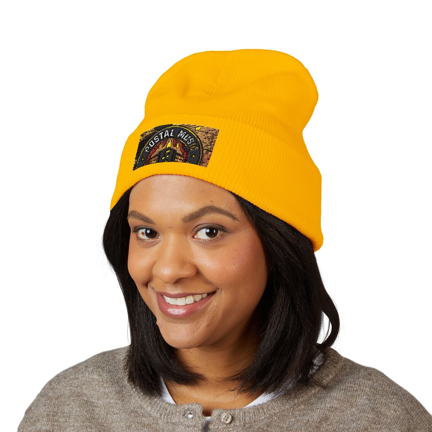 Postal Music - We Set the Stage - Classic Cuffed Knit Beanie