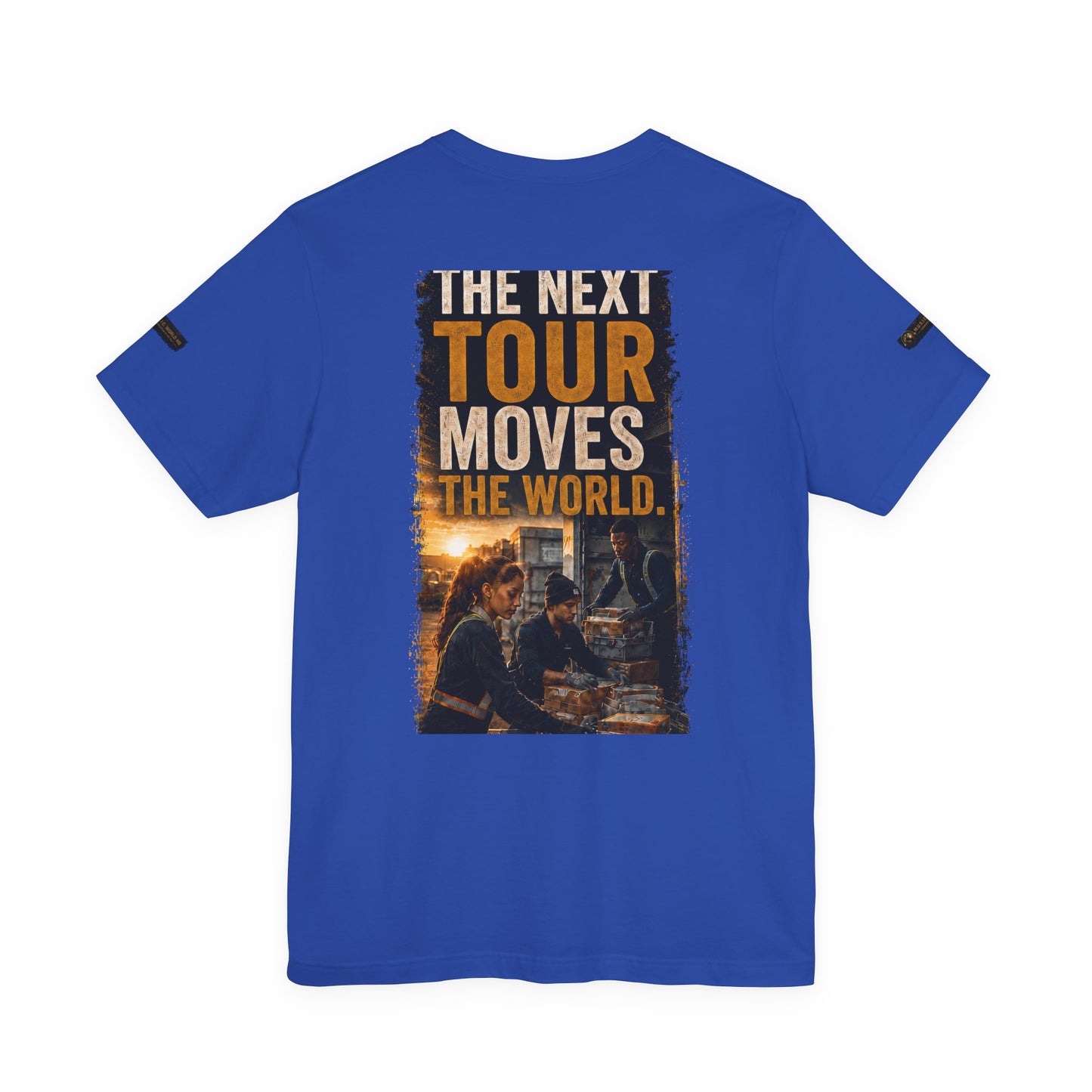 Postal Music — The Next Tour Premium Unisex T-Shirt — Color Group 10 of 11