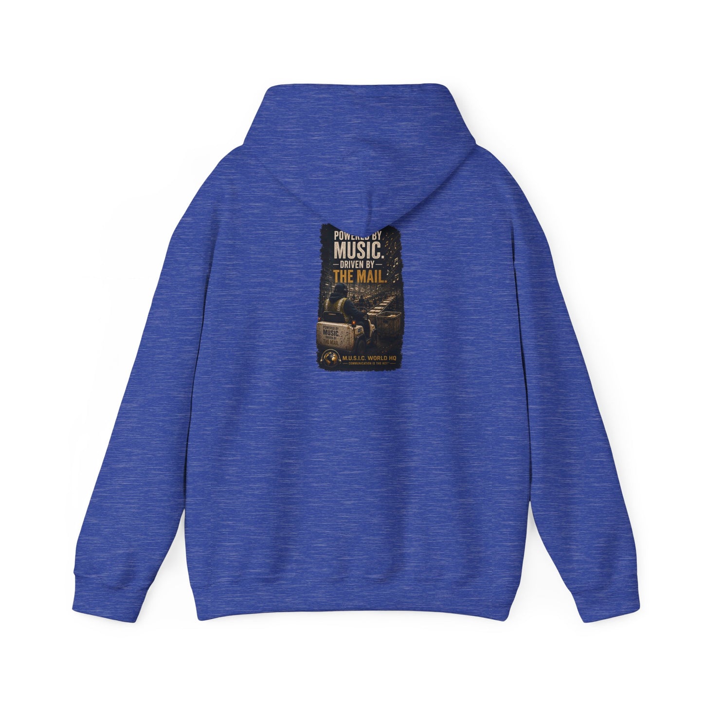 Postal Music - Powered by Music Hoodie - Colorways B