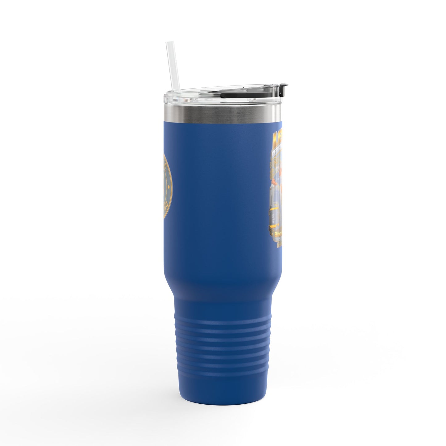 Postal Music - Level 7 Keeps the Rhythm Clean - Insulated Travel Tumbler 40oz