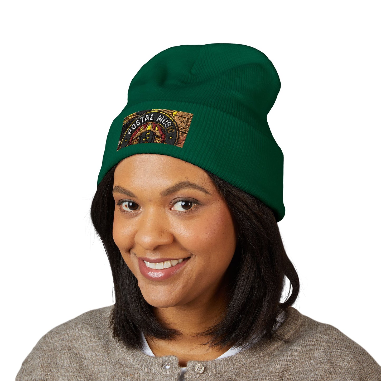 Postal Music - We Set the Stage - Classic Cuffed Knit Beanie