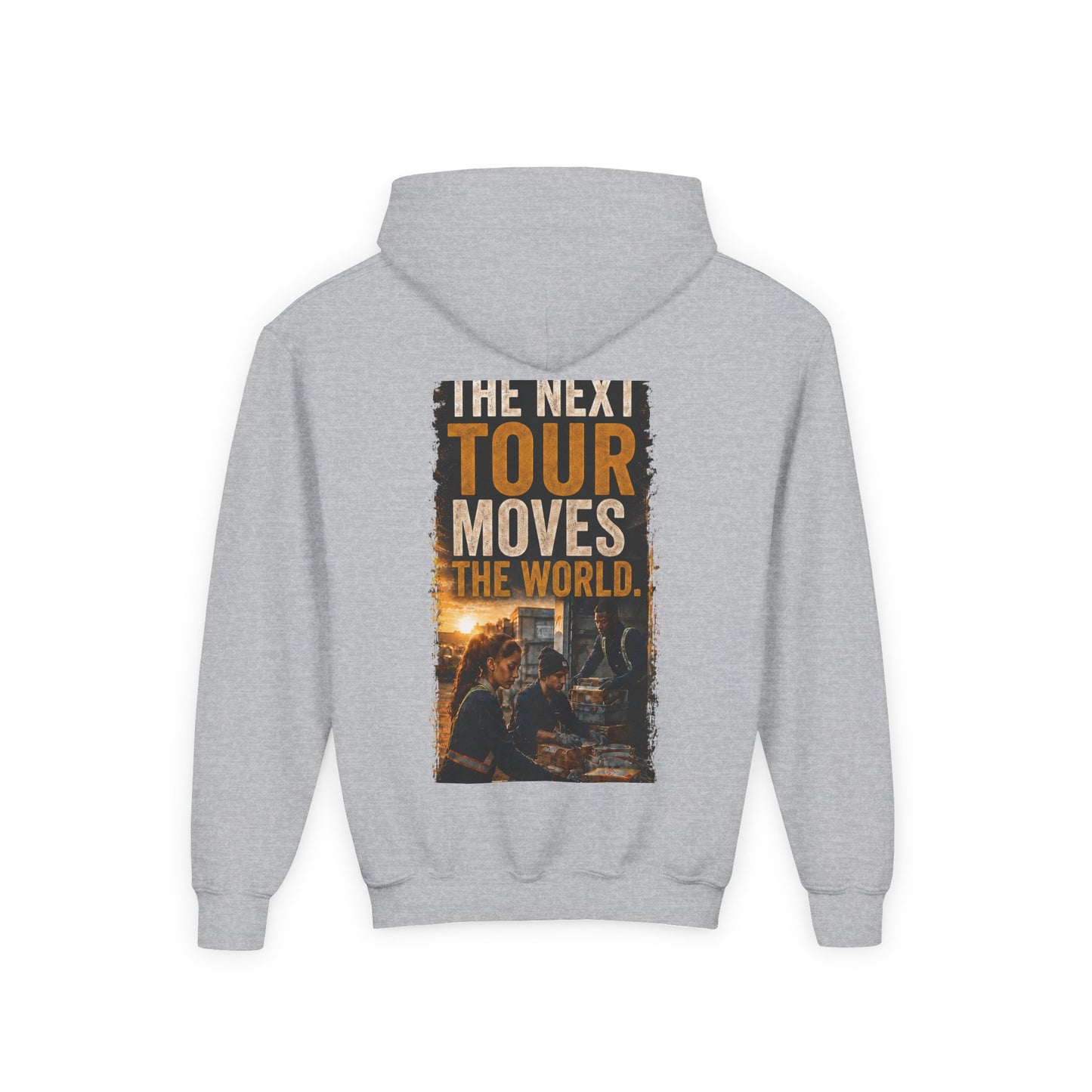 Postal Music — The Next Tour Youth Hoodie