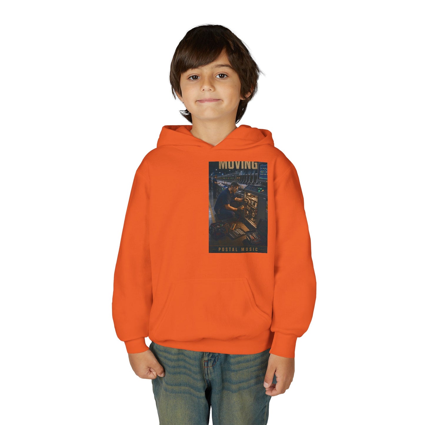 Postal Music — Keep the Message Moving — Youth Hoodie