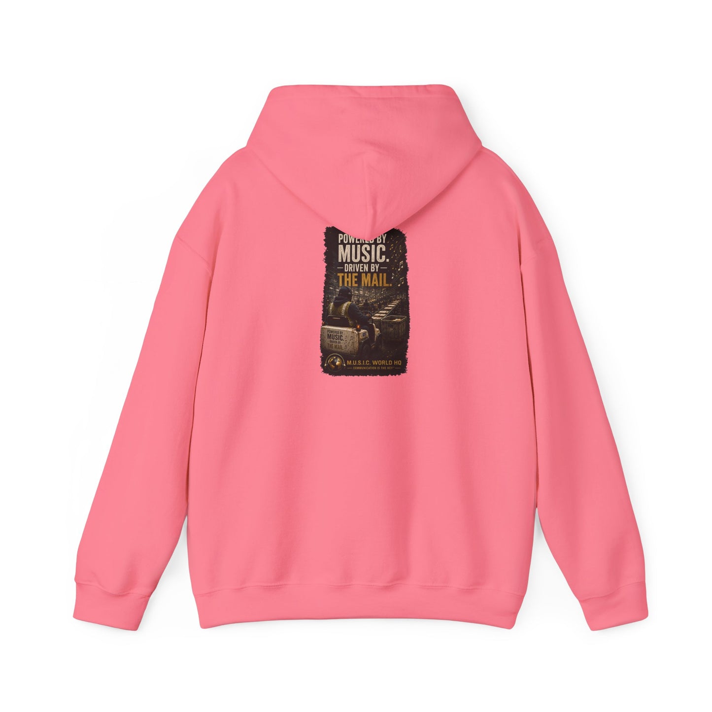 Postal Music - Powered by Music Hoodie - Colorways C