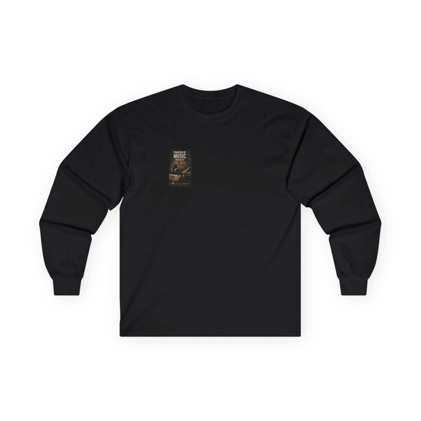 Postal Music - Powered by Music Long Sleeve Tee