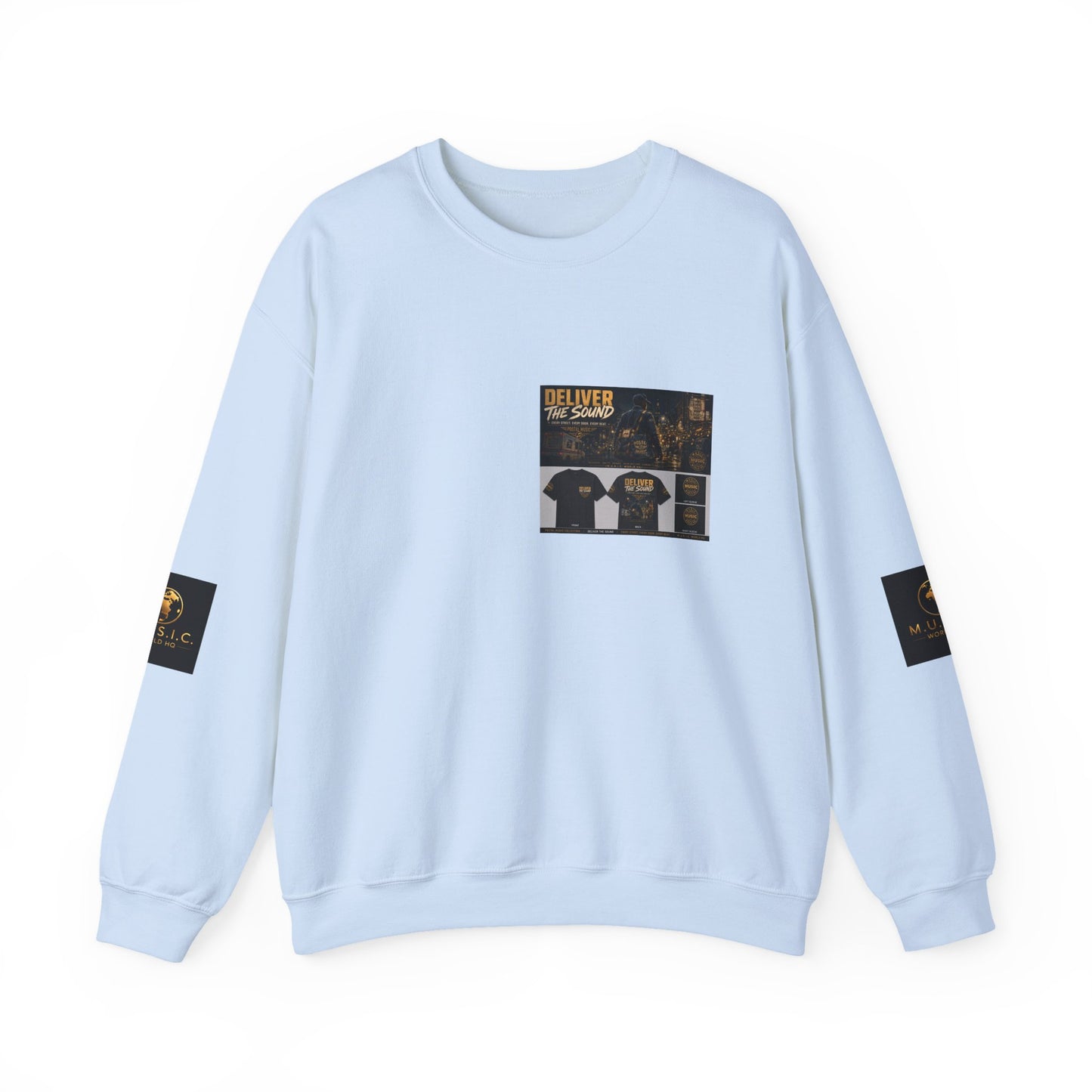 Postal Music — Deliver the Sound — Core Crewneck Sweatshirt