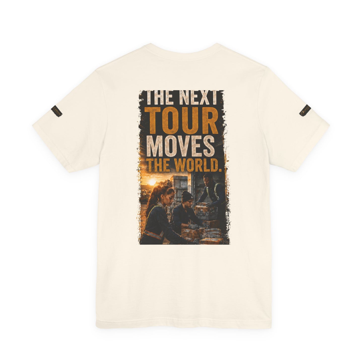 Postal Music — The Next Tour Premium Unisex T-Shirt — Color Group 8 of 11