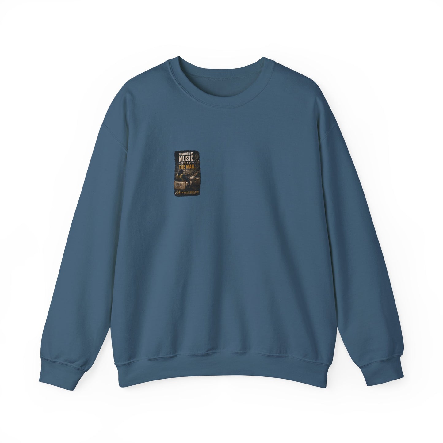 Postal Music - Powered by Music Crewneck Sweatshirt - Colorways B