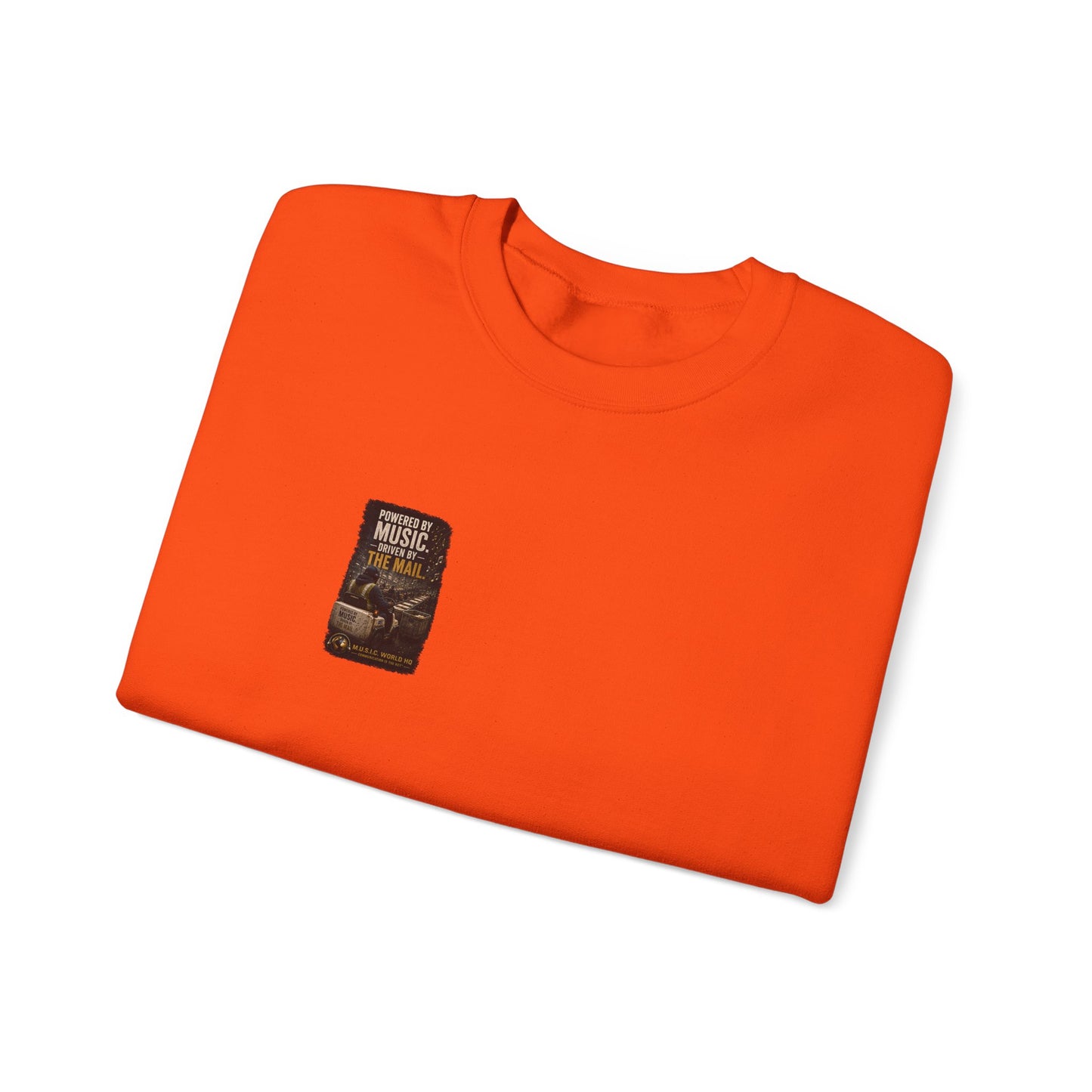 Postal Music - Powered by Music Crewneck Sweatshirt - Colorways B