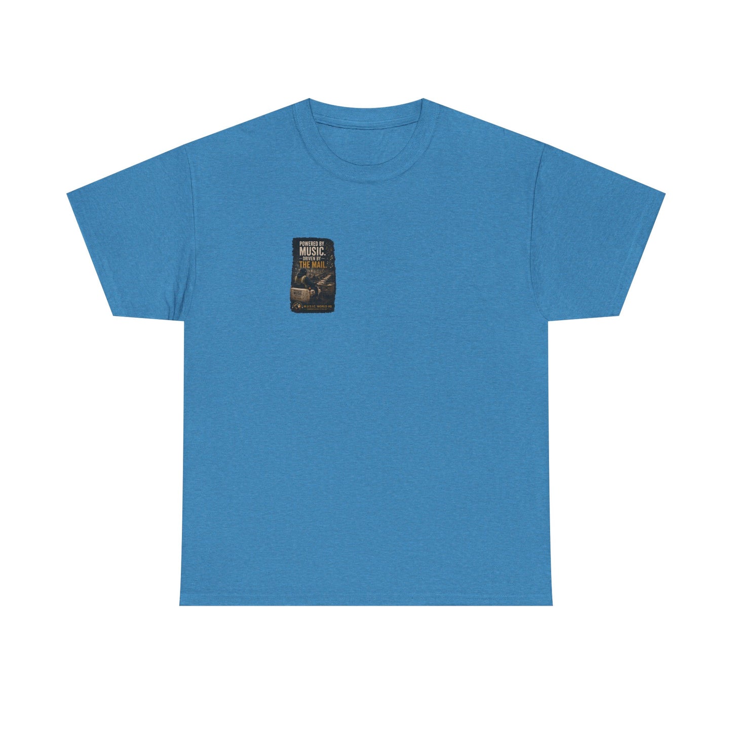 Postal Music - Powered by Music Premium T-Shirt - Colorways C